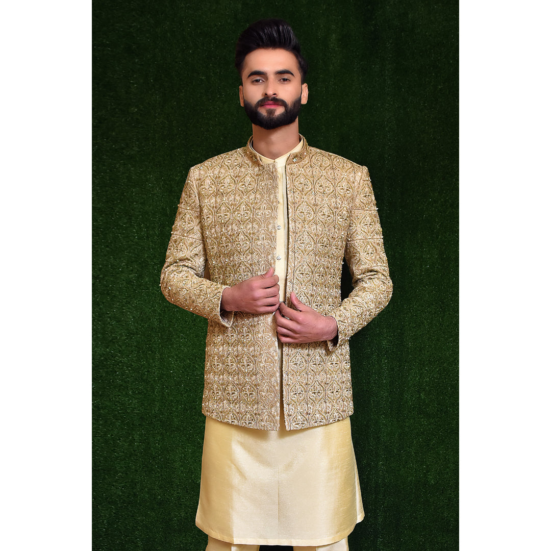Gold Embroided Prince Coat