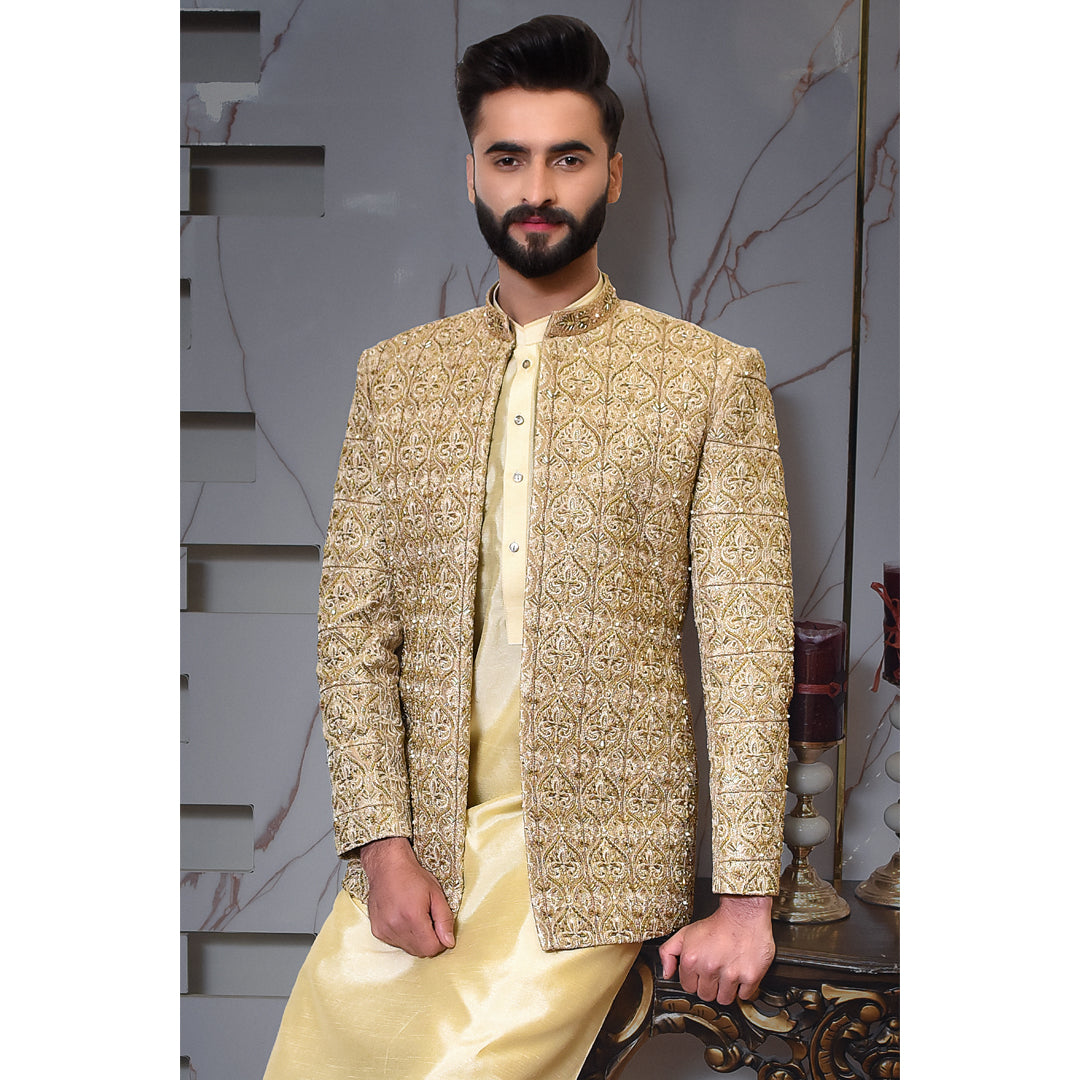 Gold Embroided Prince Coat