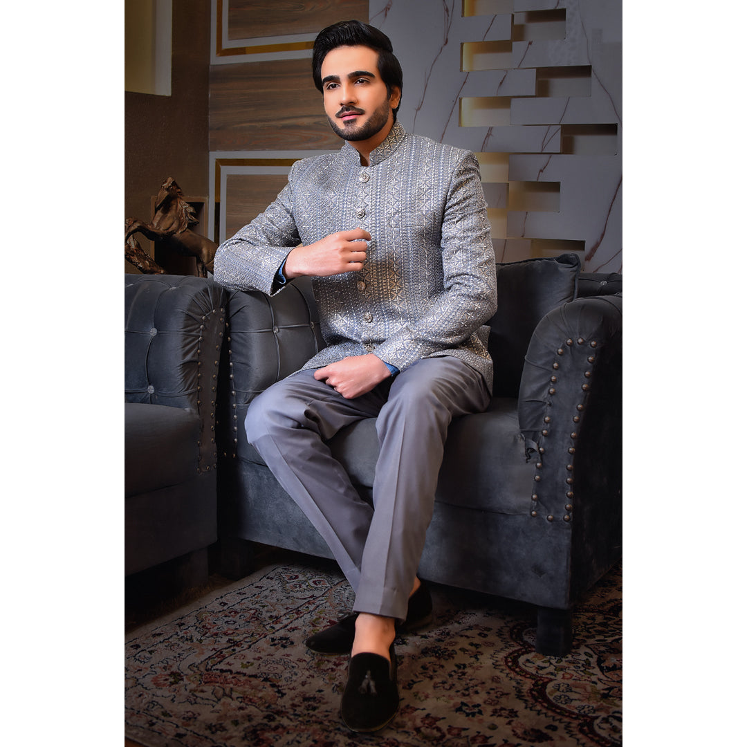 Silver Grey Prince Coat