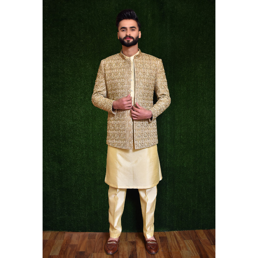 Gold Embroided Prince Coat
