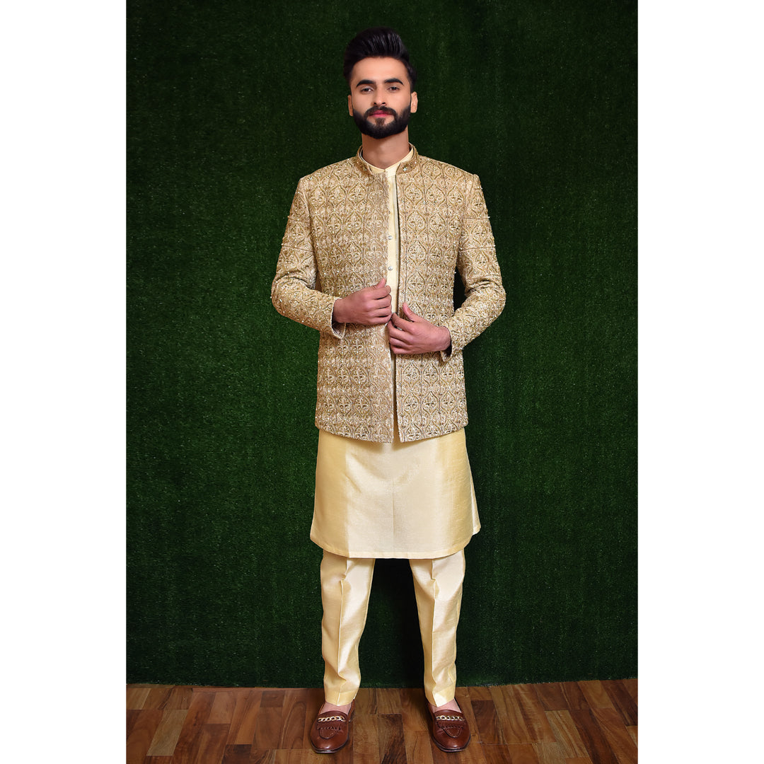 Gold Embroided Prince Coat