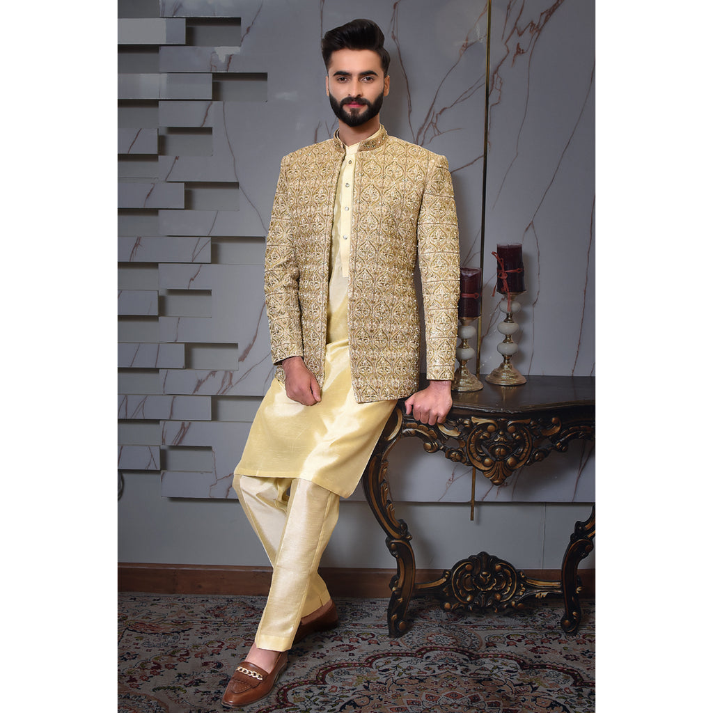 Gold Embroided Prince Coat
