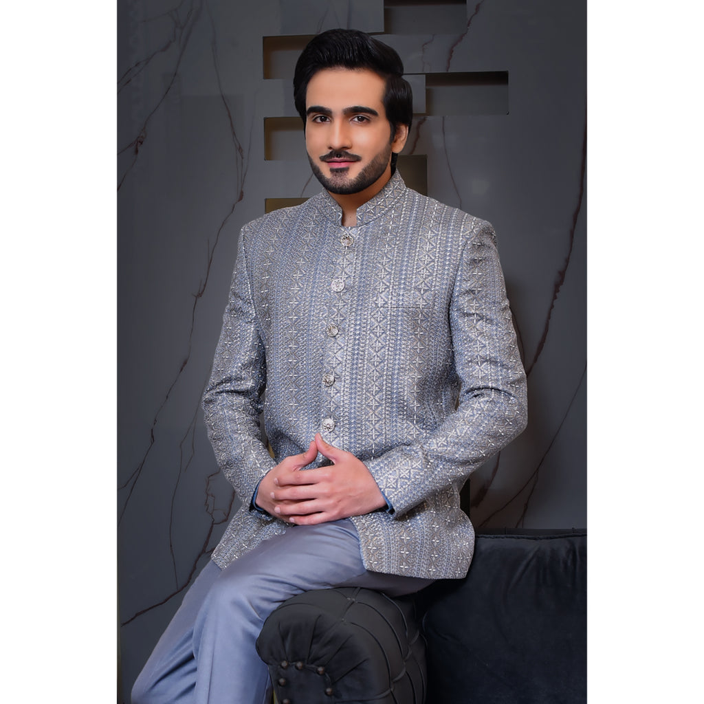 Silver Grey Prince Coat