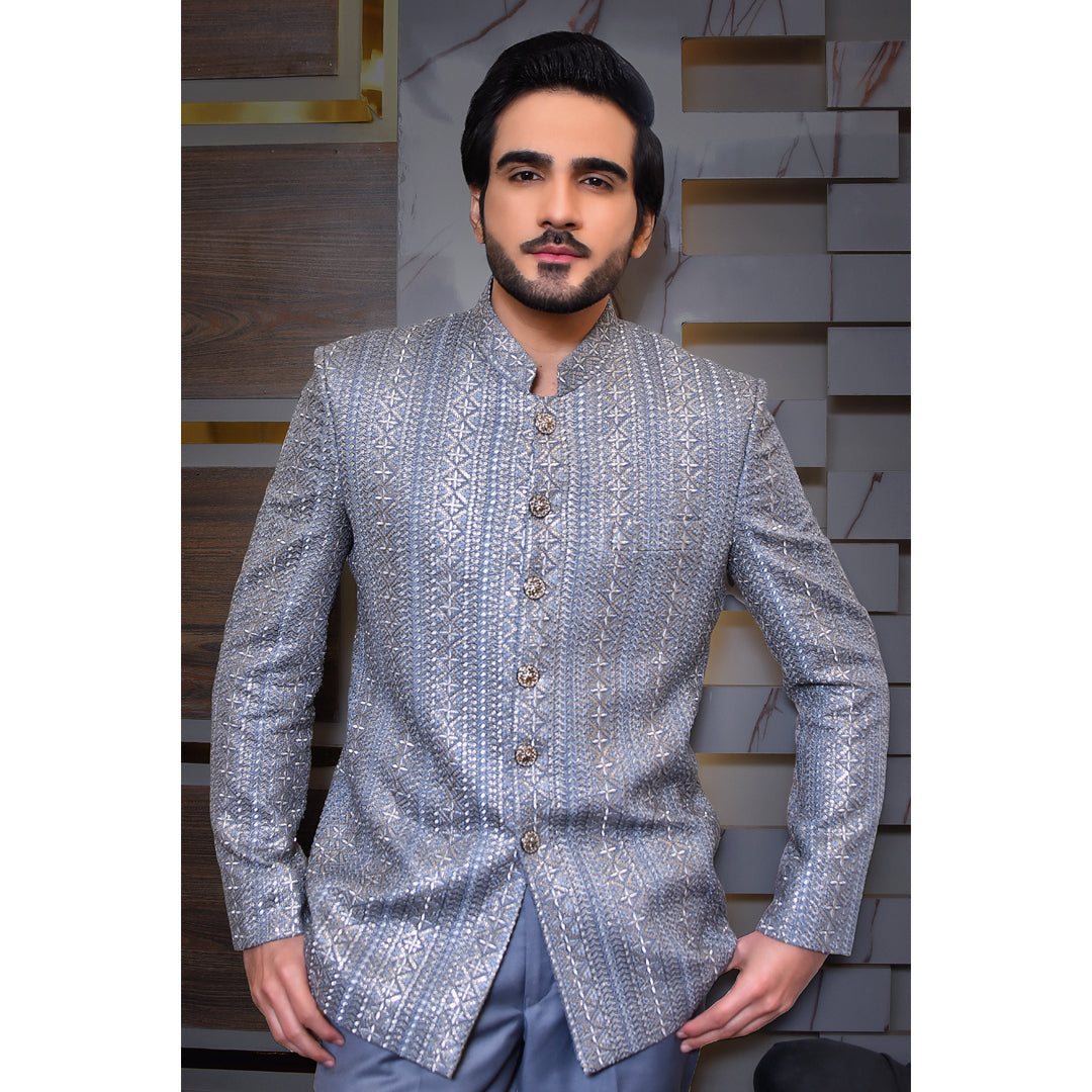 Silver Grey Prince Coat