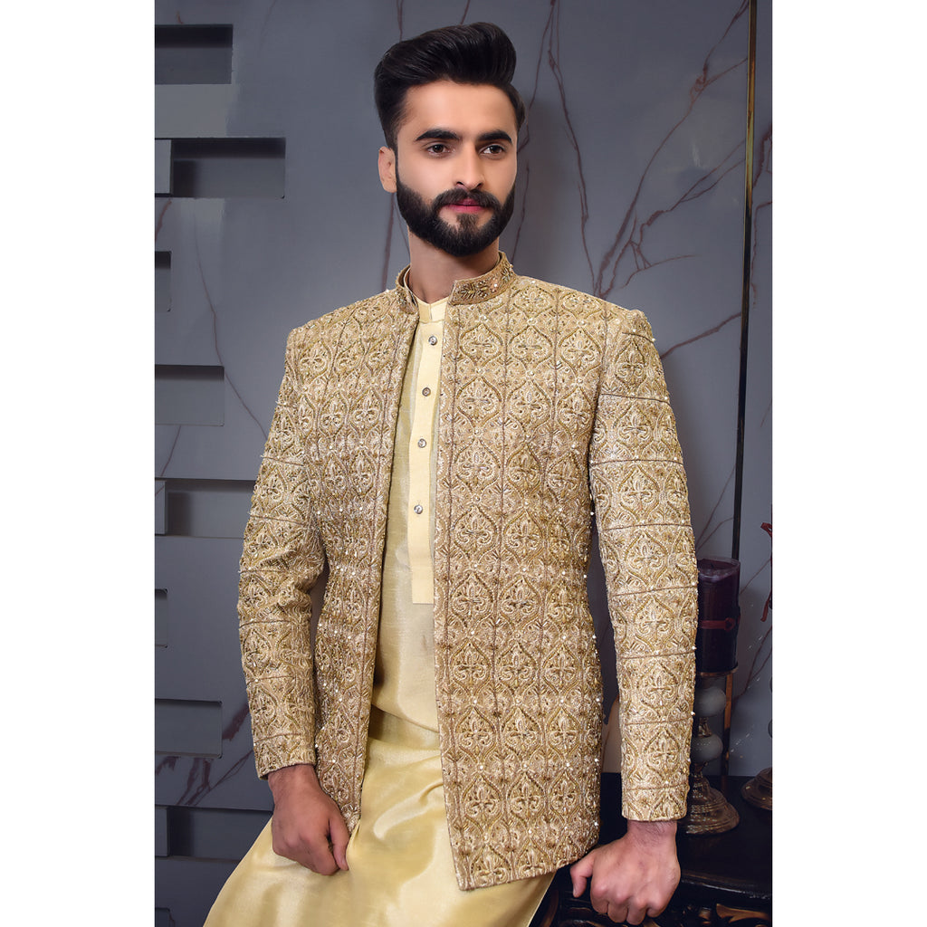Gold Embroided Prince Coat