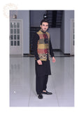 Block Patterened Waist Coat
