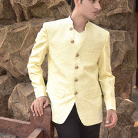 Pale Yellow Prince Coat
