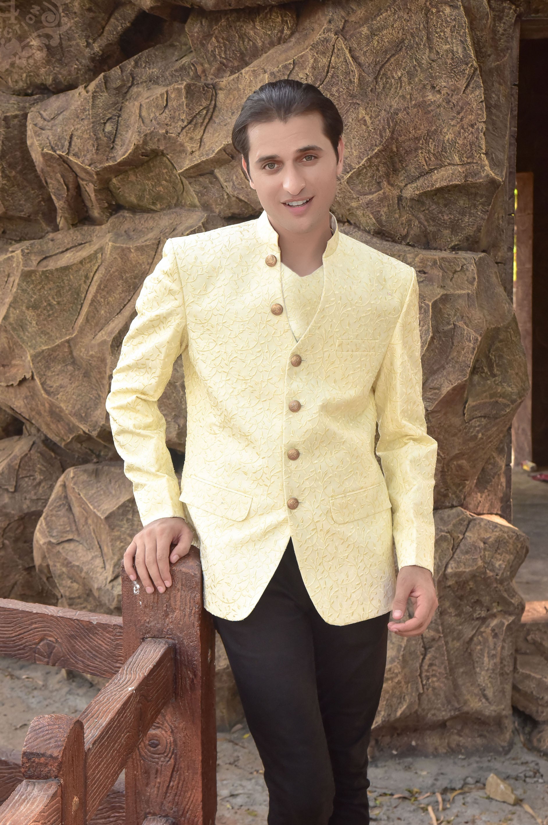 Pale Yellow Prince Coat