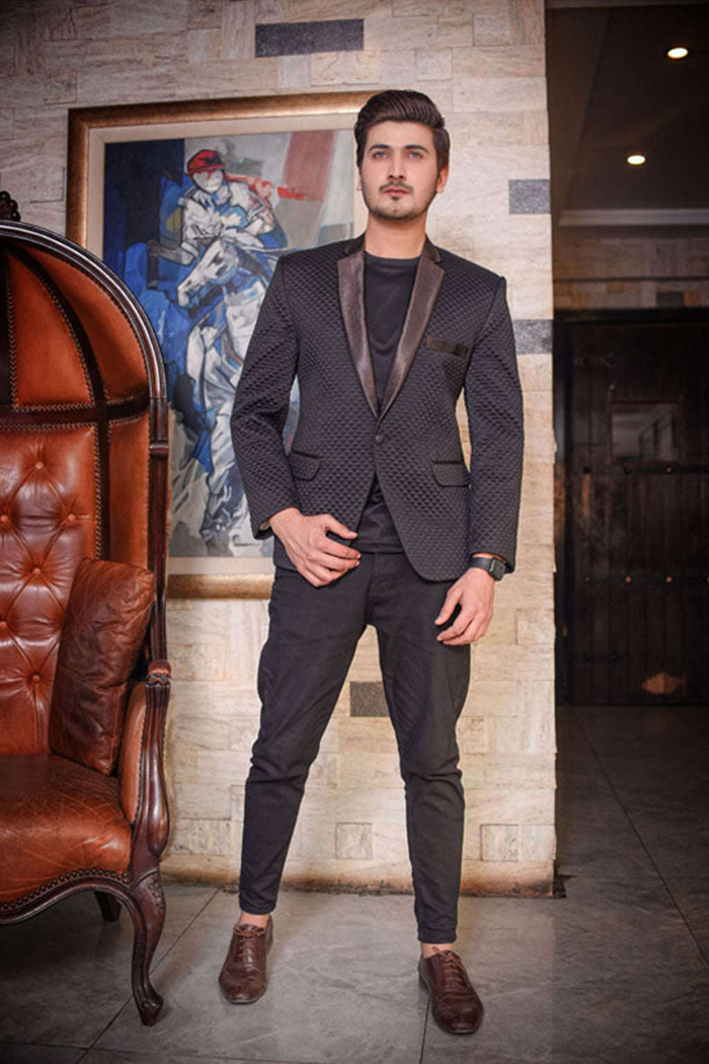 Charcoal Blazer
