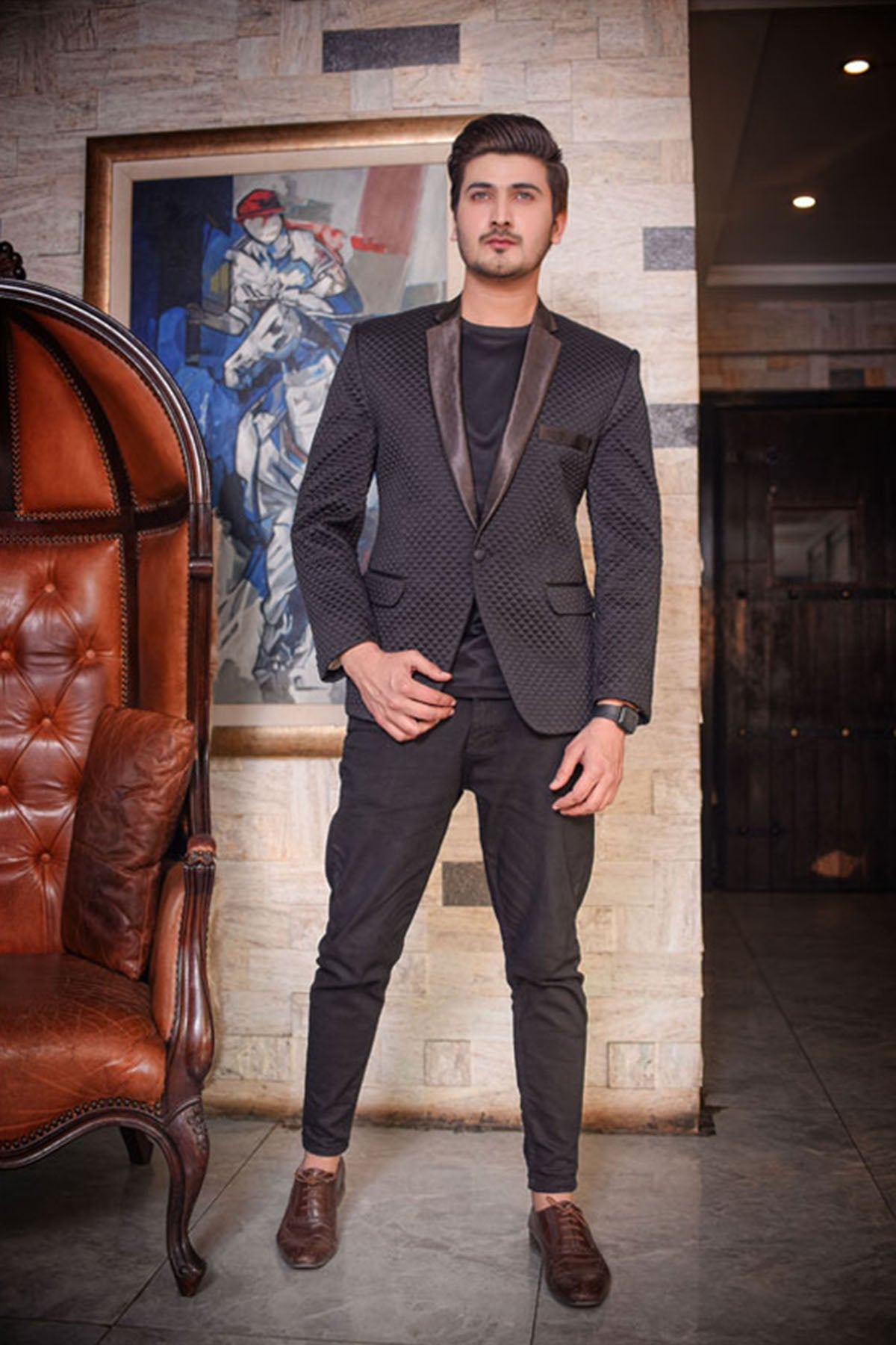 Charcoal Blazer
