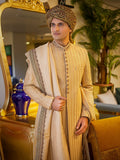 Golden Embroidered Sherwani