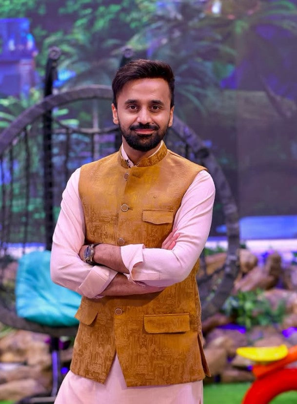 Ochre Colored Waist Coat