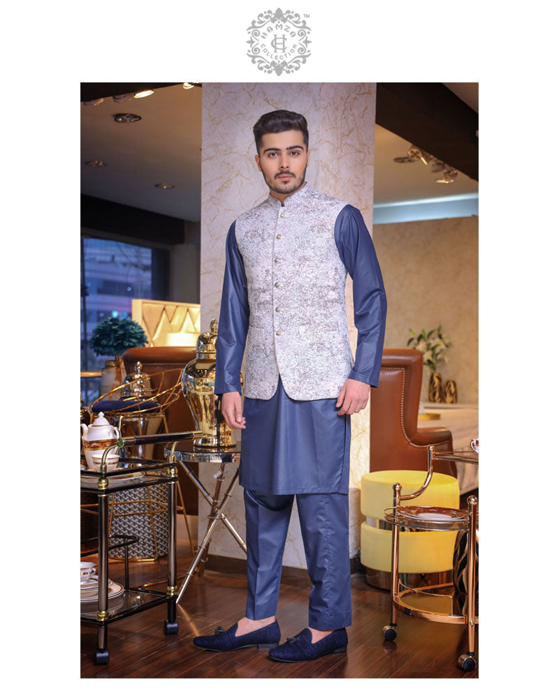 Royal Slate Waist Coat