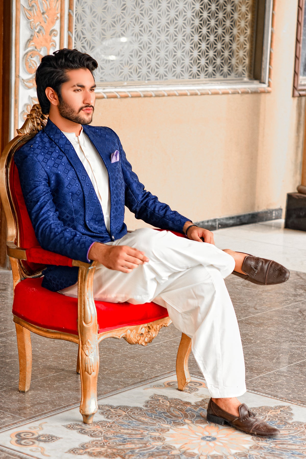 Cobalt Blue Blazer