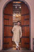 Masoori Champion Gold Embroidered Sherwani