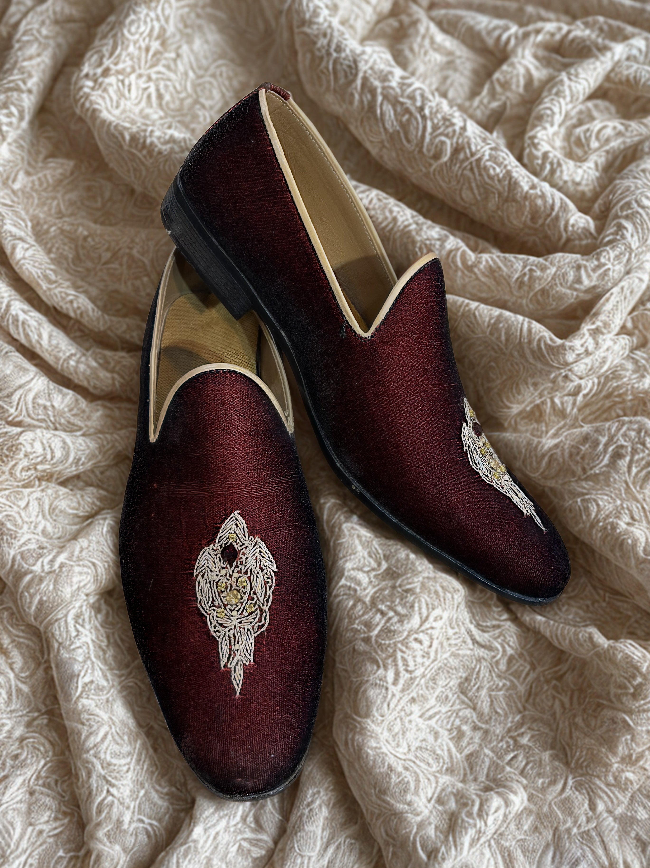 Deep Burgundy Loafers
