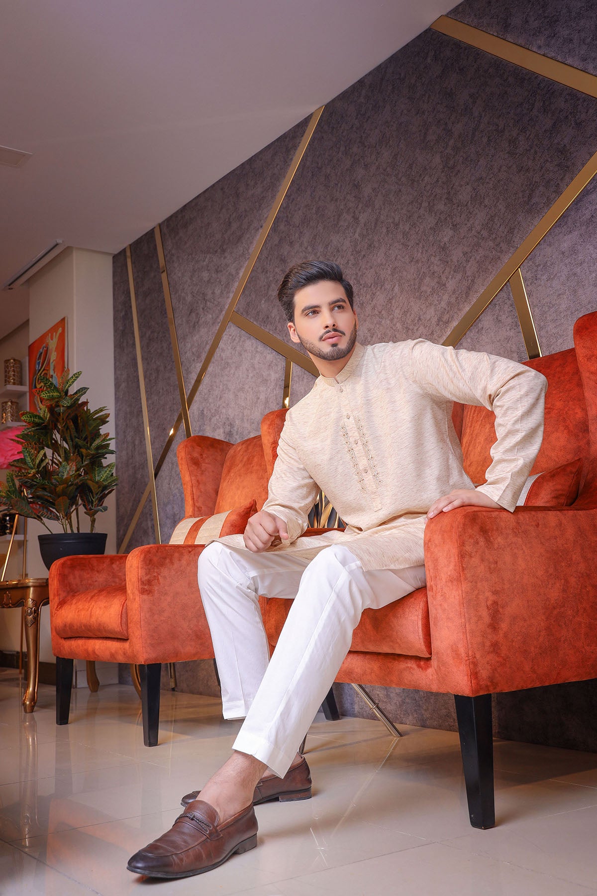 Off White Kurta