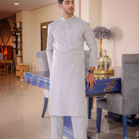 Ice Blue Kurta