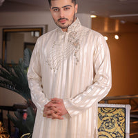 Ivory Kurta Trousers/Shalwar