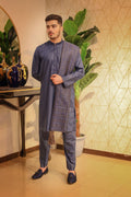 Navy Blue Kurta