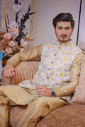 White Quilted Waist Coat
