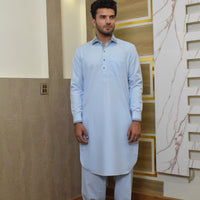 SKY BLUE KAMEEZ SHALWAR