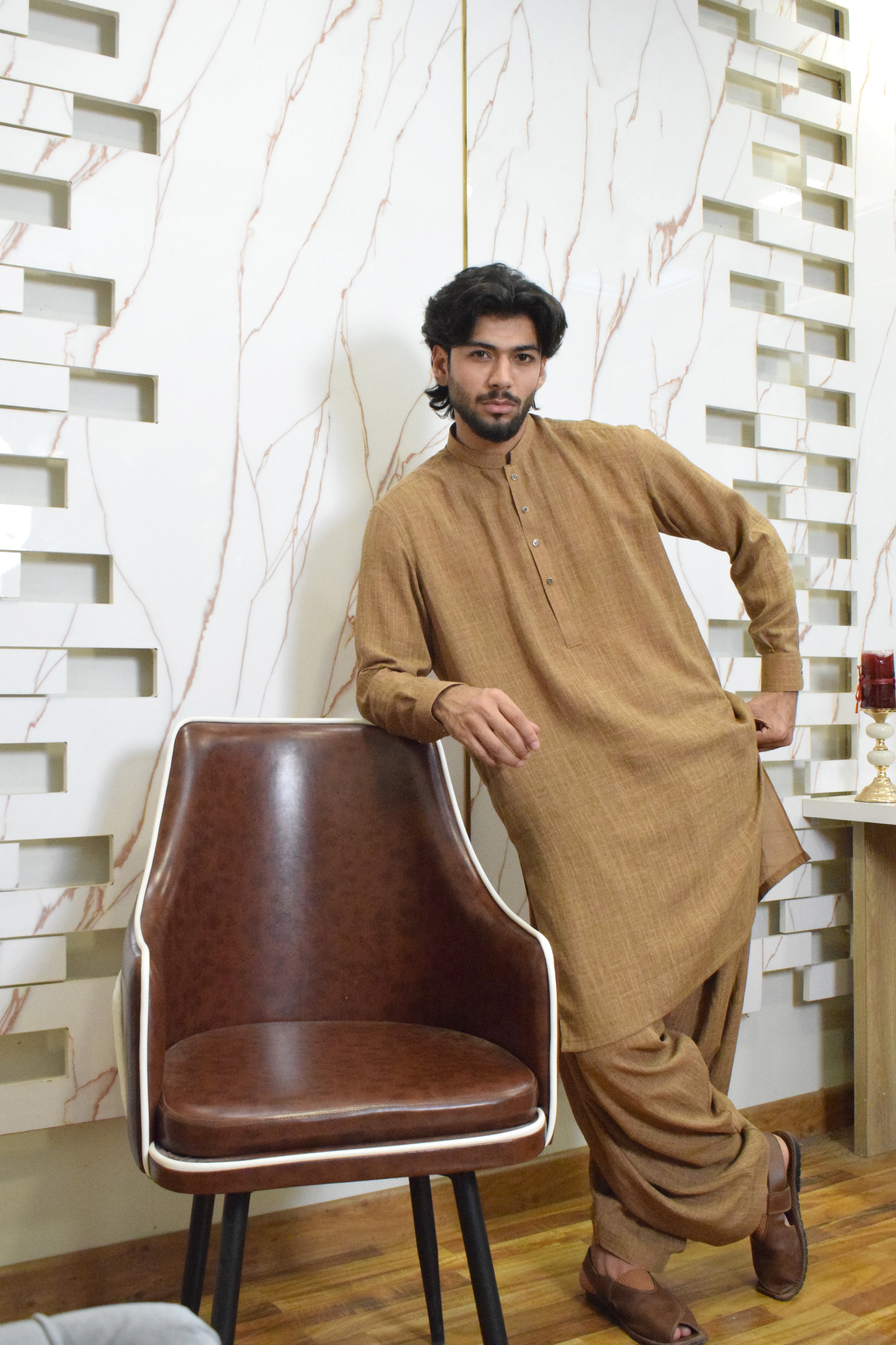 CAMEL KAMEEZ SHALWAR