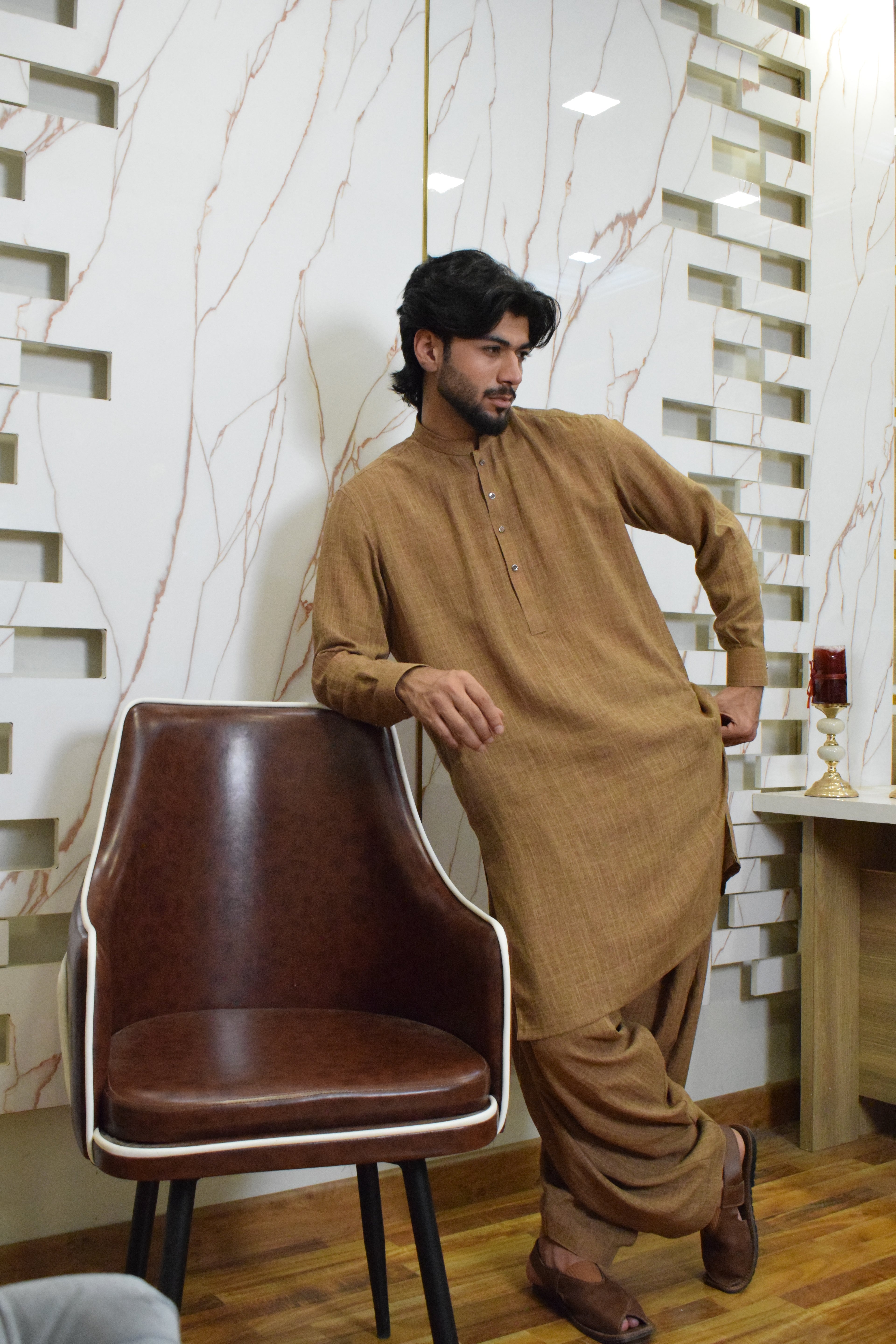 CAMEL KAMEEZ SHALWAR