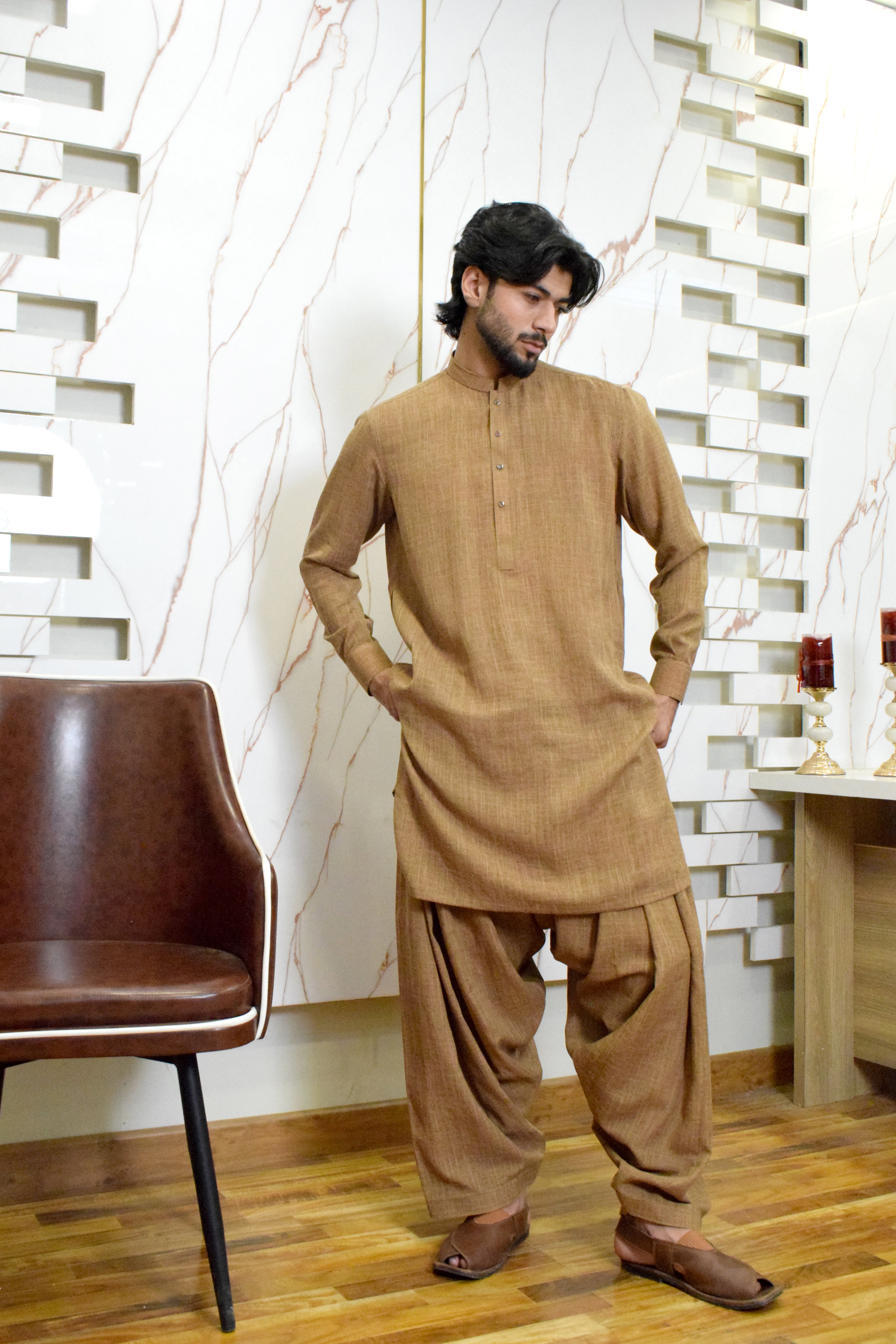 CAMEL KAMEEZ SHALWAR