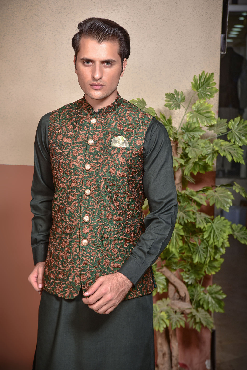 Forast Copper Waist Coat