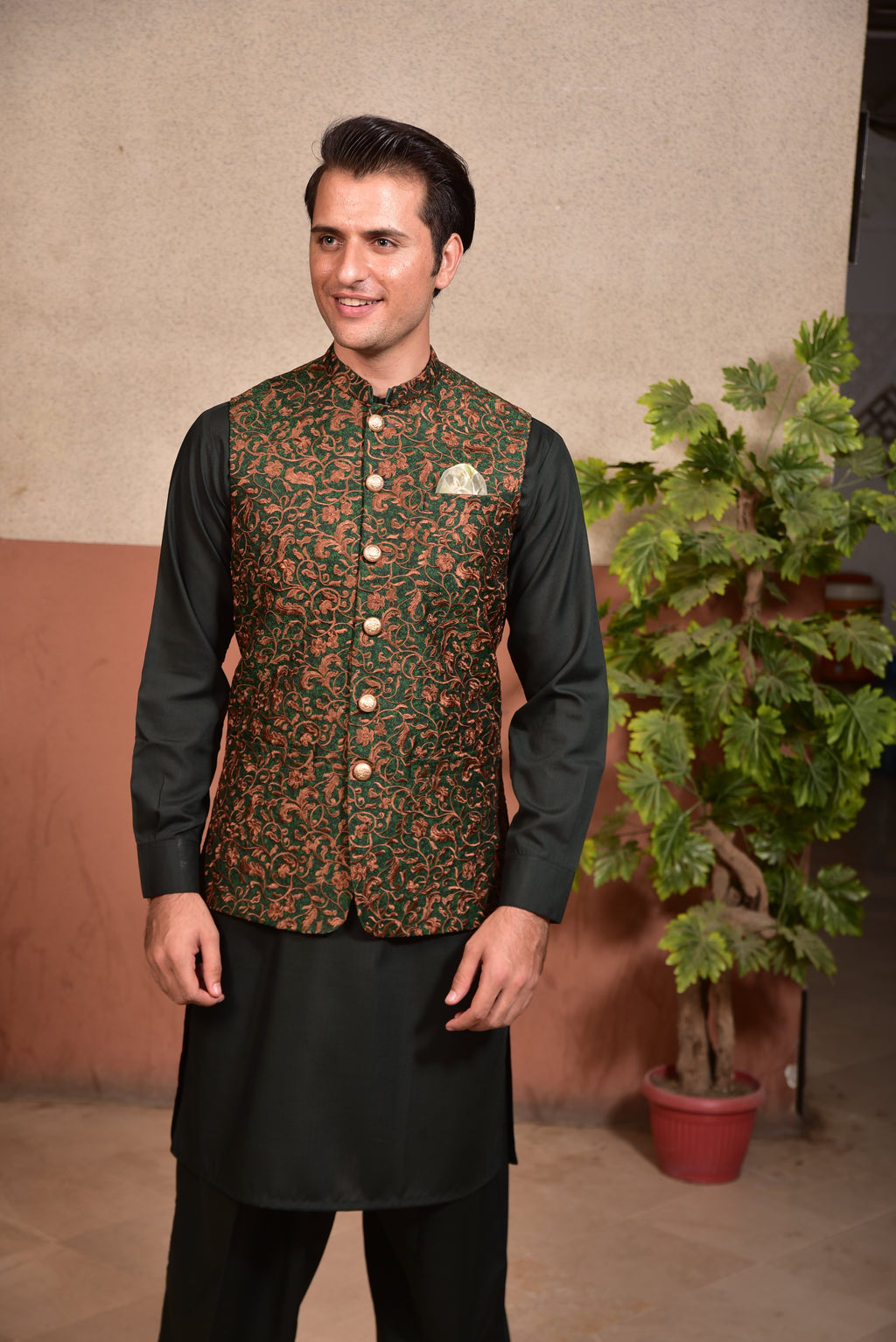 Forast Copper Waist Coat