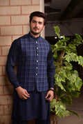 Checkered Waist Coat