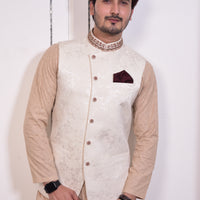 Ivory Cartesian Waist Coat