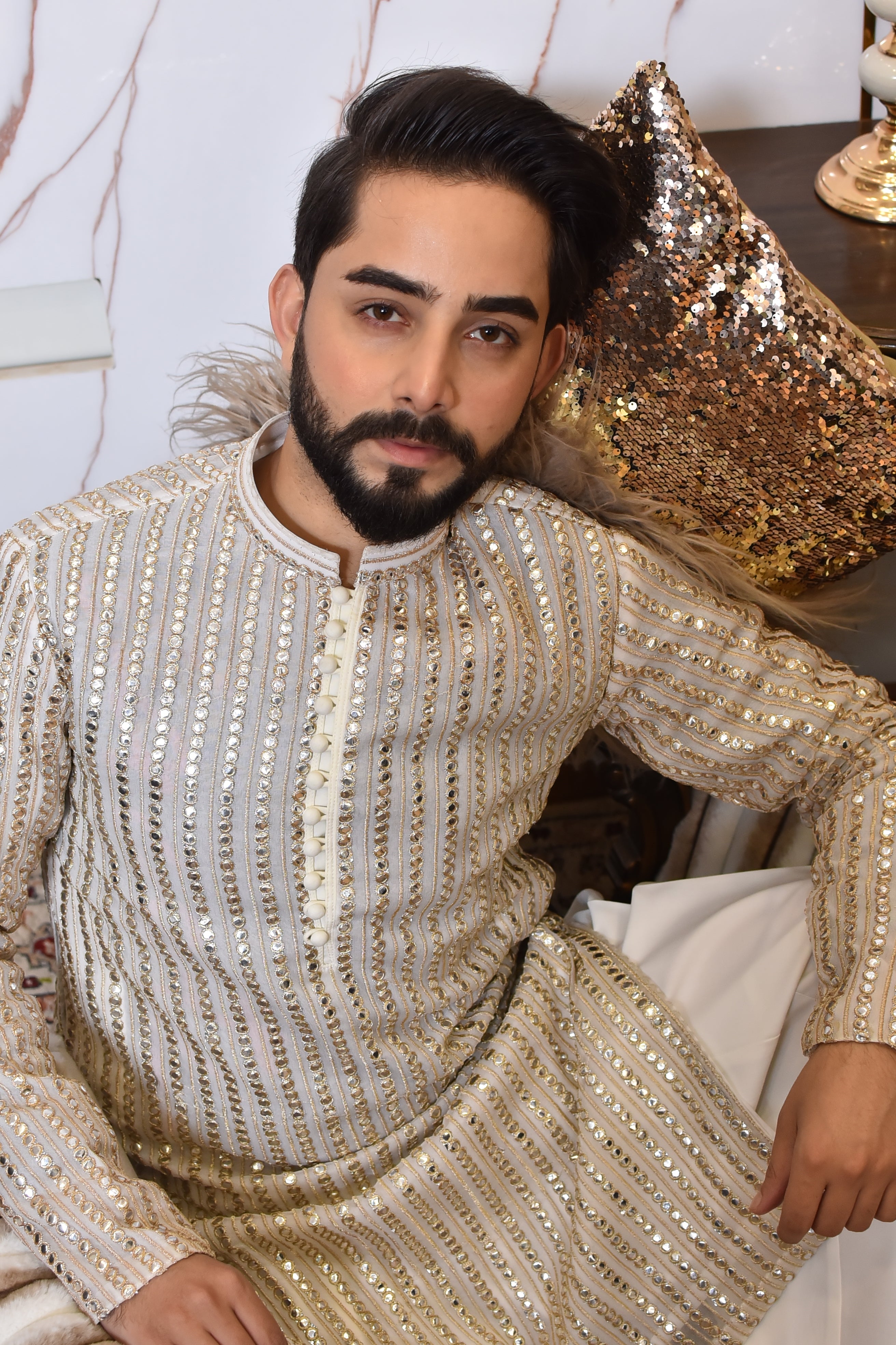 Off White Kurta