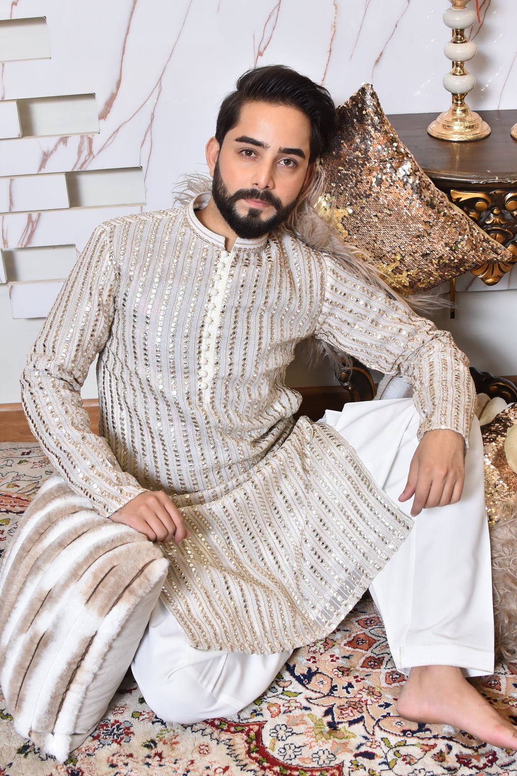 Off White Kurta