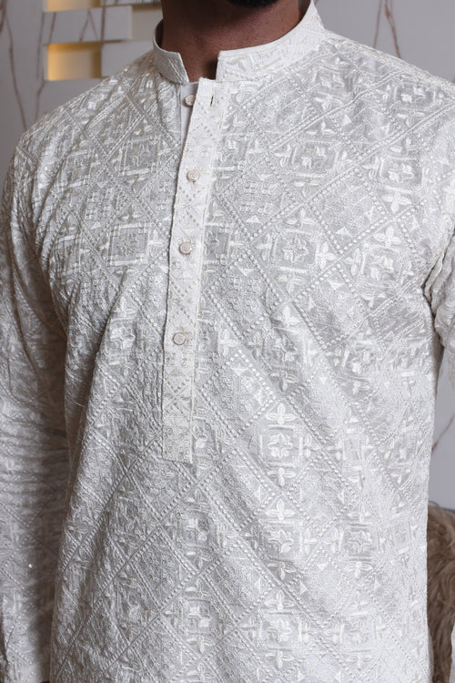All White Kurta