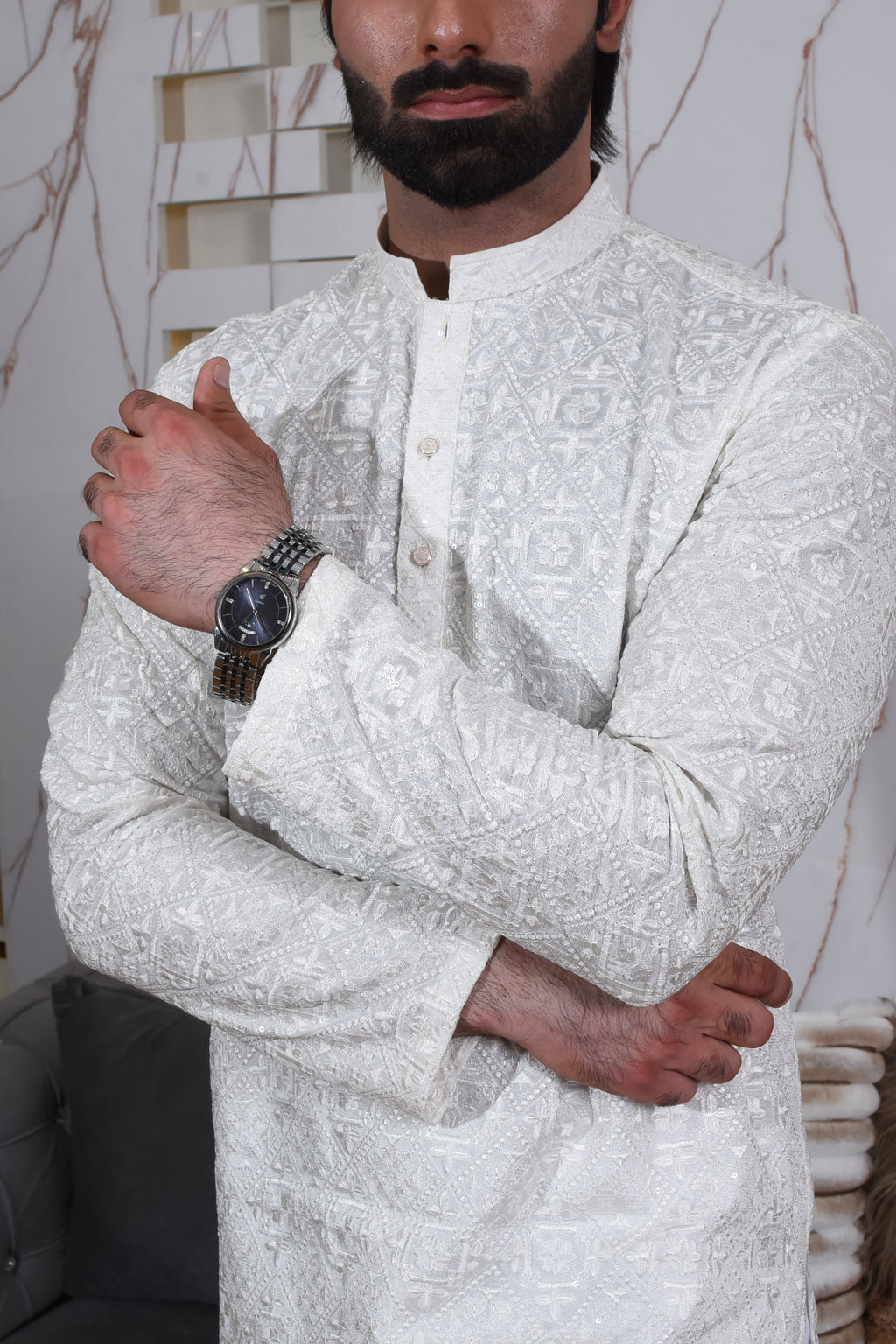All White Kurta