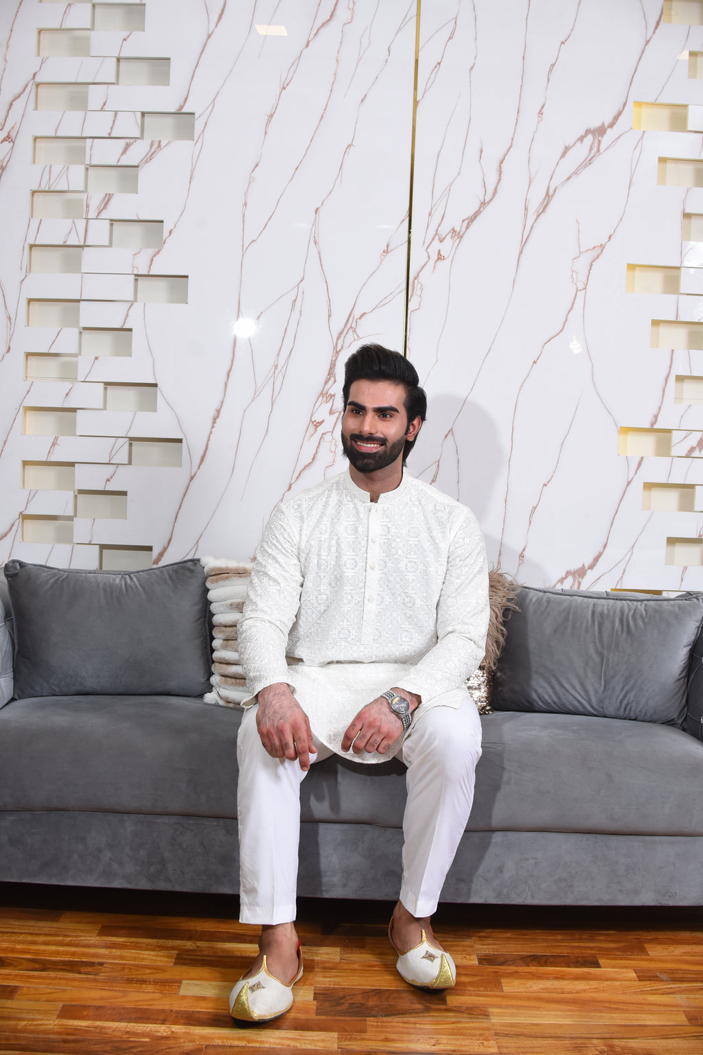 All White Kurta