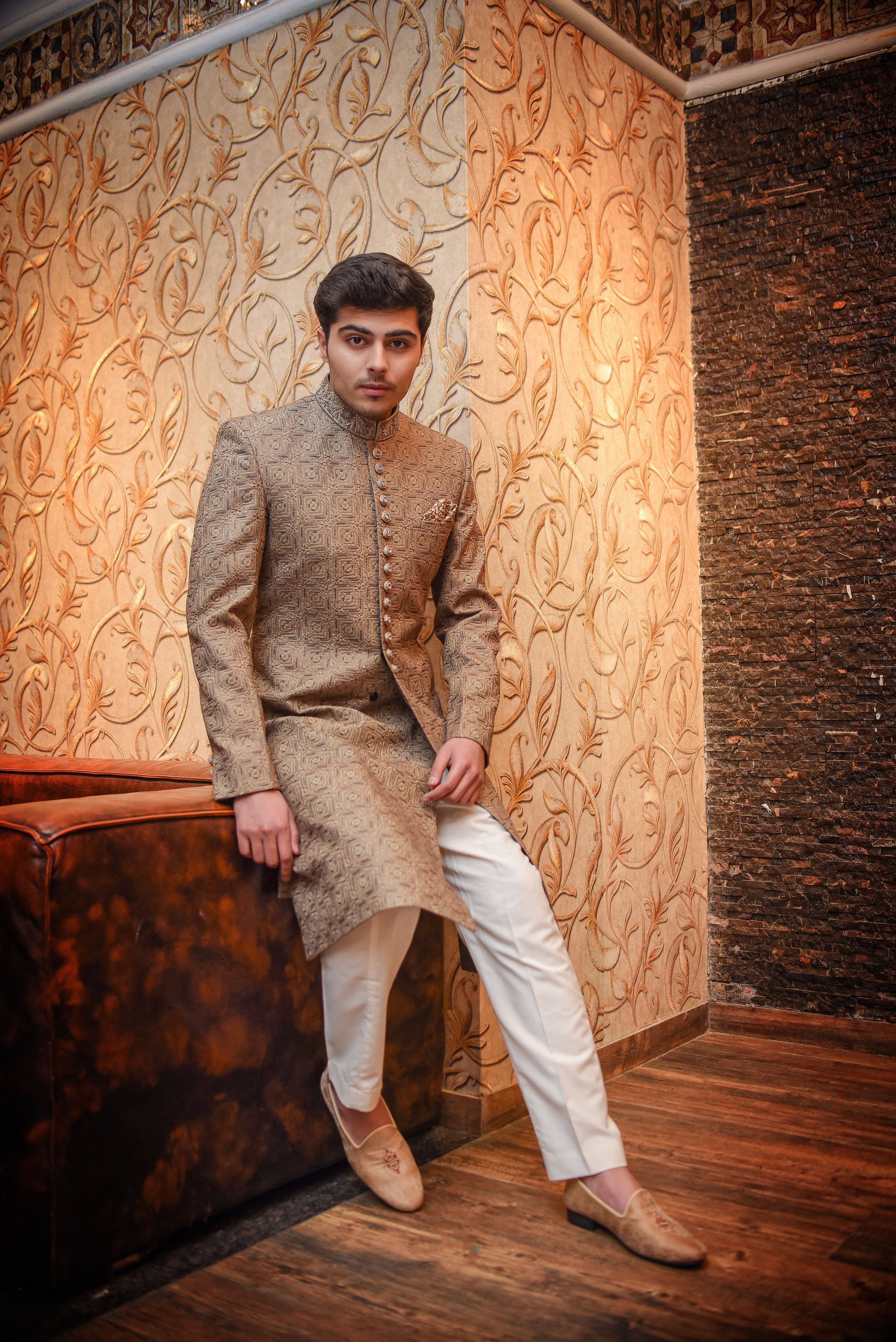 Sandal Sherwani