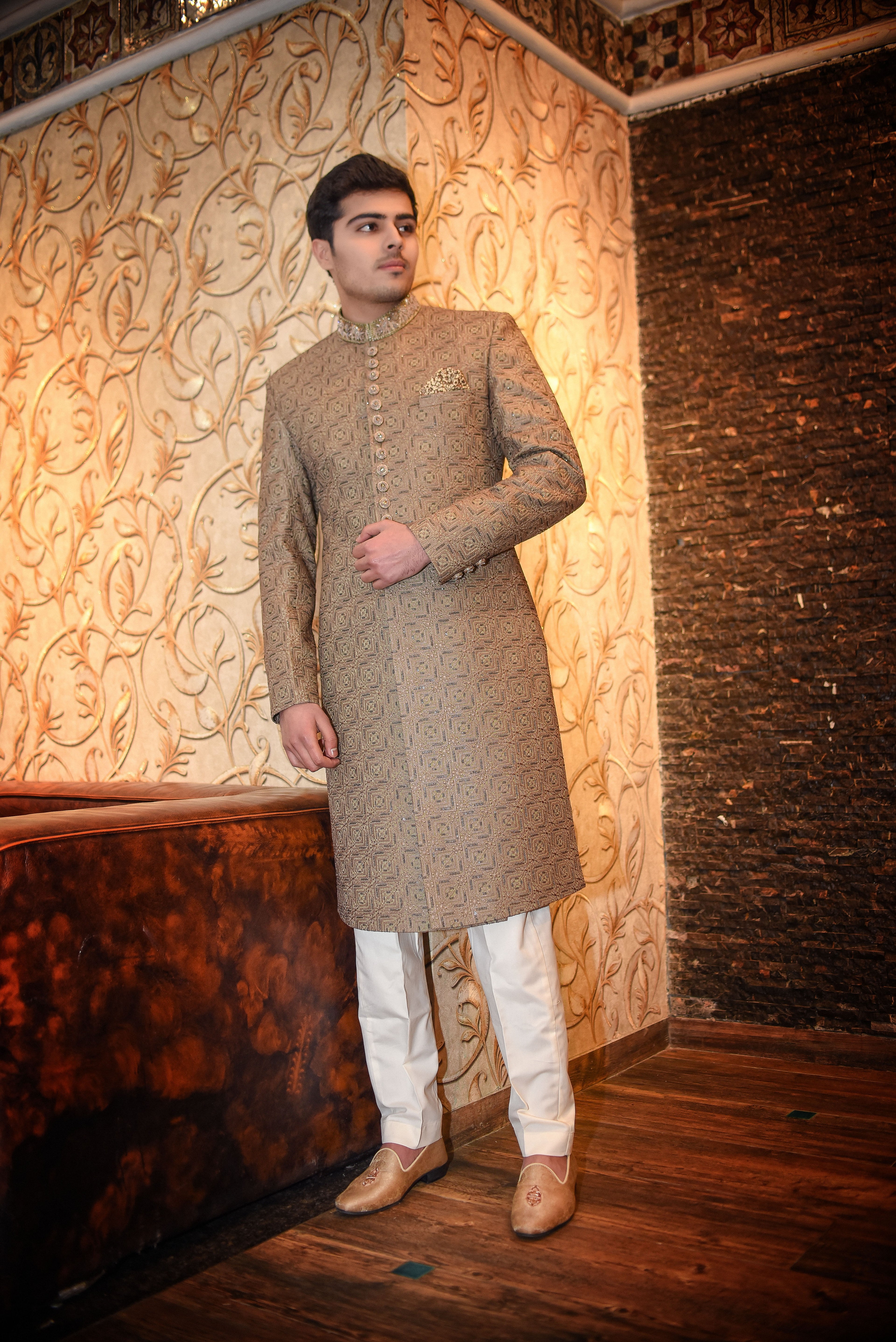 Sandal Sherwani