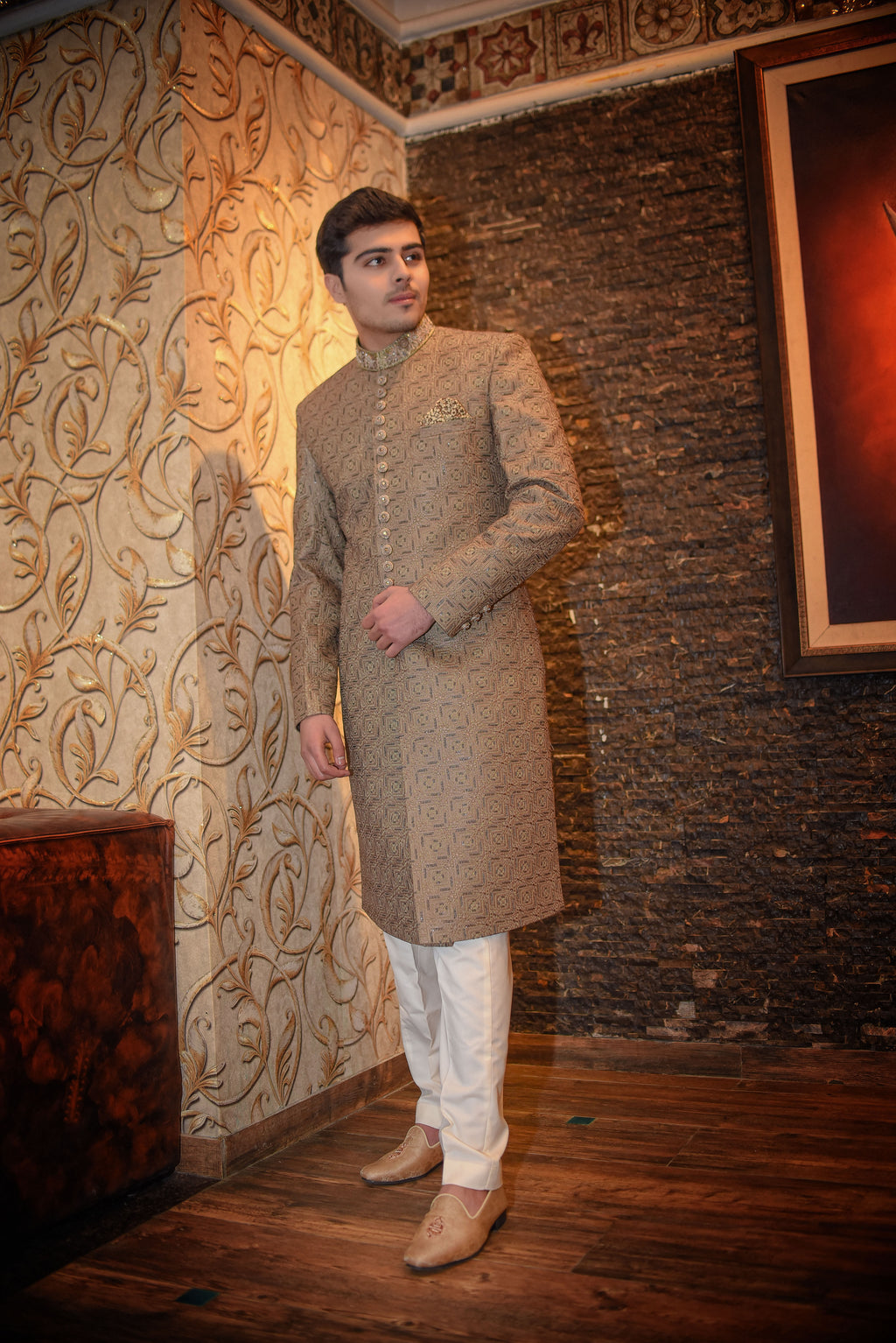 Sandal Sherwani