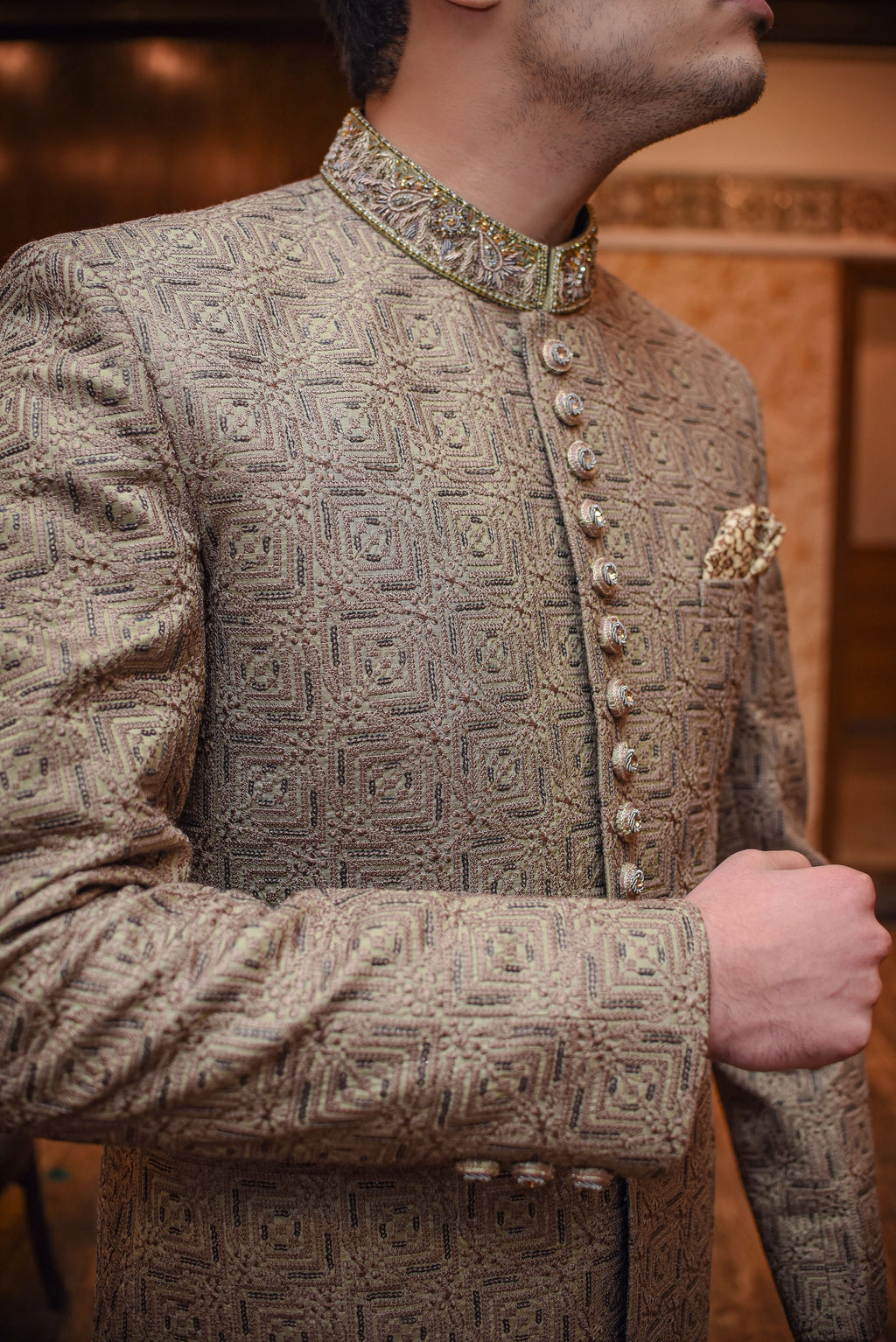 Sandal Sherwani