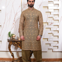 Embroided Kurta