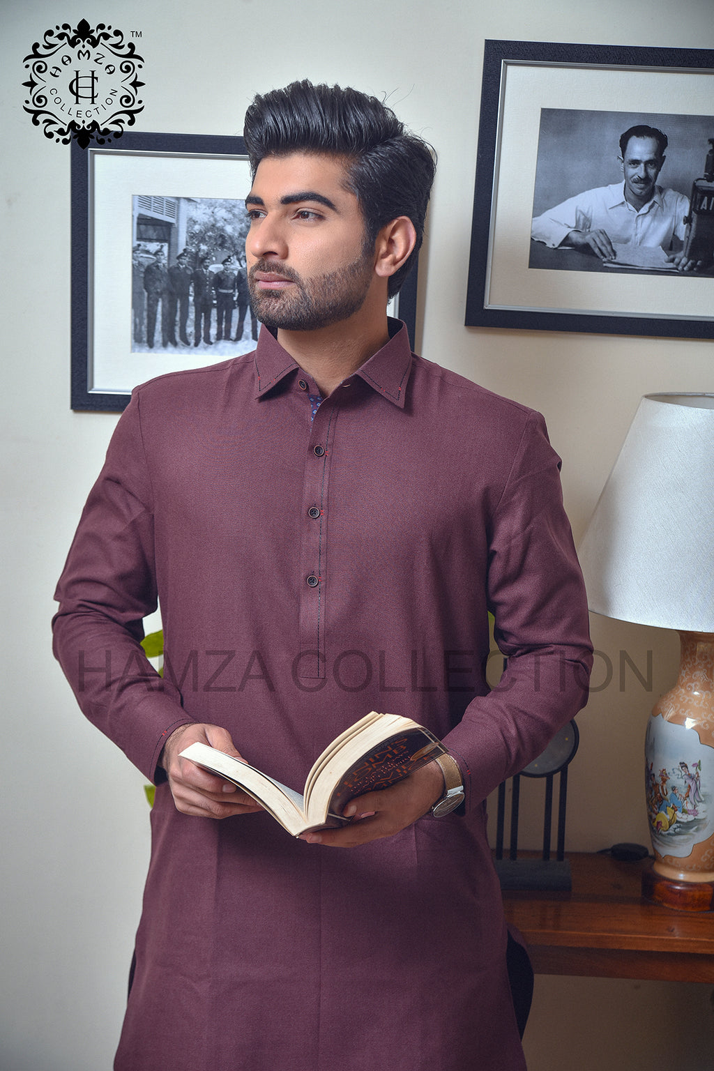 Plum Kurta Shalwar