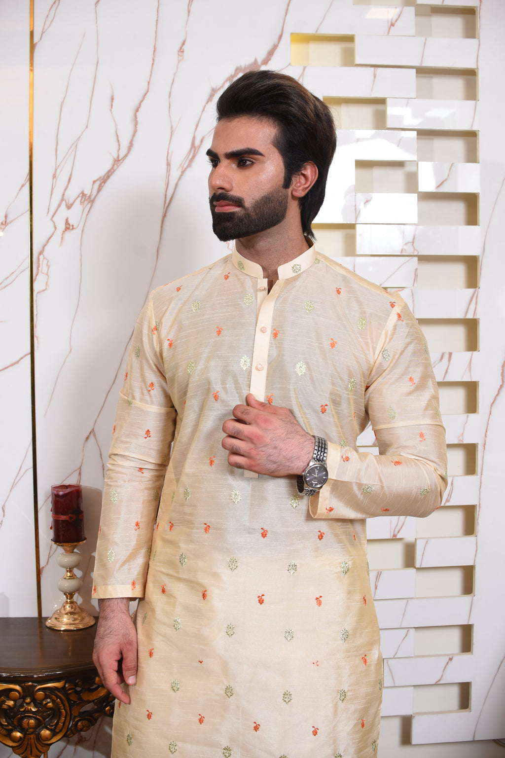 Boski Embroided Kurta