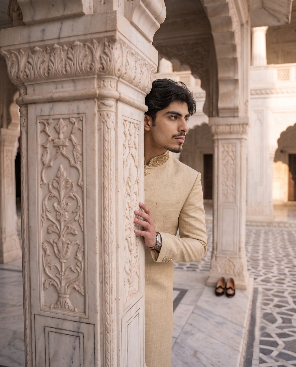 Ivory Sherwani