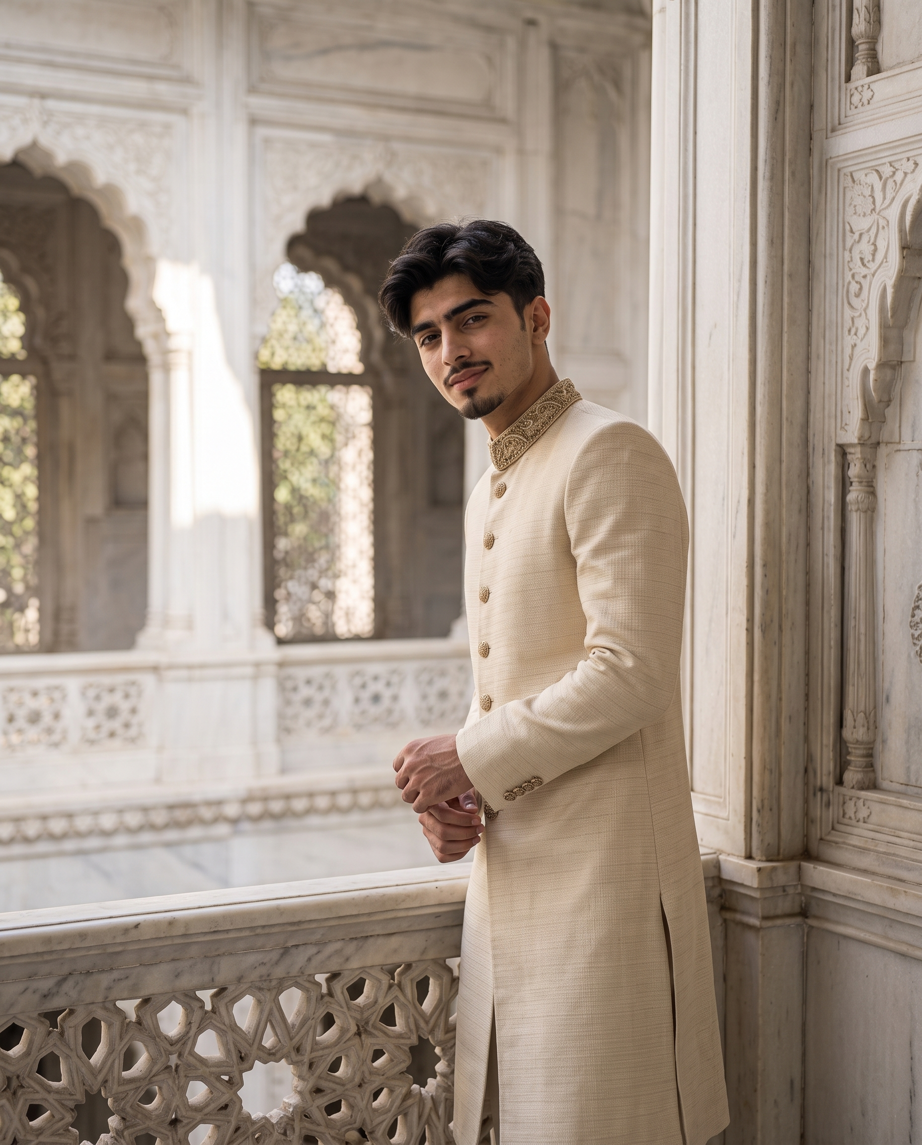Ivory Sherwani