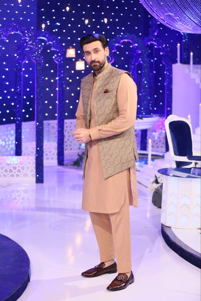 Tan colour kurta