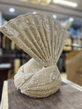 Beige Silk Turban