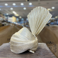 Classic Cream Gold Turban
